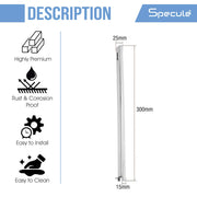 Straight Wash Basin Bracket (12 Inches) – by Specule specules